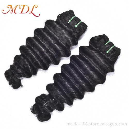 9a Grade Peruvian Hair deep wave human hair bundles